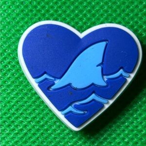 🌼 (5/$10 or 10/$15) NEW “Cool Shark” Croc Charm Collection Shark